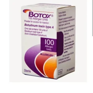 Buy Allergan Botox 100 Units vial for professional injection, FDA-approved botulinum toxin type A for medical and cosmetic treatments